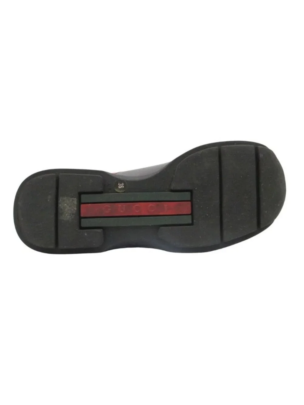 Gucci Tom Ford Era Sneakers Velcro Leather Shu Y2k Low-Cut Black